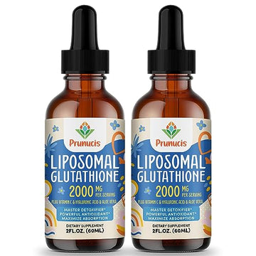 2000MG Liposomal Glutathione Liquid, 98% Absorption, Glutathione Liquid Supplement Prunucis buy supplements canada