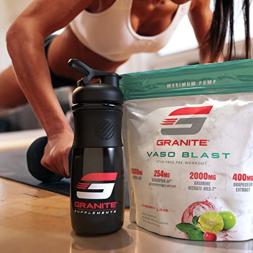 Granite Vaso Blast Advanced 'Stim-Free' Pre-Workout | Supports Vasodialation, NO Conversion Granite Supplements buy supplements canada