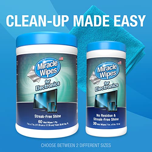 MiracleWipes for Electronics Cleaning - Screen Wipes Designed for TV, Phones, Monitors Miracle Brands buy supplements canada