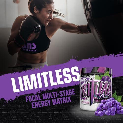 ANS Performance Ritual Pre Workout (30 Servings, 12.7 oz) - Complete Preworkout Formula ANS Performance buy supplements canada