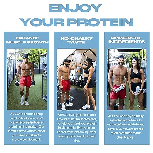 XEELA Plant Based Vegan Protein Powder - Independently Tested - 25g High Protein XEELA buy supplements canada