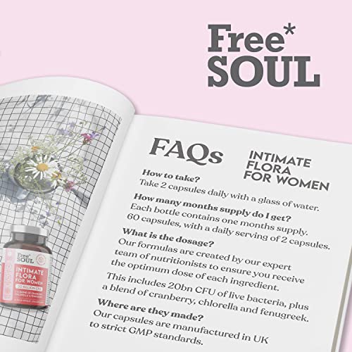 Probiotics for Women - Comprehensive Bio Cultures for Women's Intimate Flora, 20 Billion Free Soul buy supplements canada