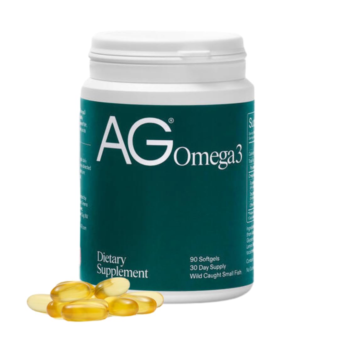 AG1 Omega 3 Fish Oil Softgels – 2000mg EPA & DHA from Wild-Caught Fish, Supports Heart, Brain & Joint Health | 90 Capsules | Athletic Greens Supplement AG1 buy supplements canada