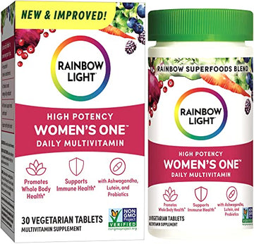 Rainbow Light Multivitamin for Women, Vitamin C, D & Zinc, Probiotics, Women’s One Rainbow Light buy supplements canada