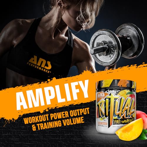 ANS Performance Ritual Pre Workout (30 Servings, 12.7 oz) - Complete Preworkout Formula ANS Performance buy supplements canada