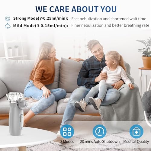 APOWUS Ultrasonic Mesh Nebulizer - Handheld Nebulizer for Adults APOWUS buy supplements canada