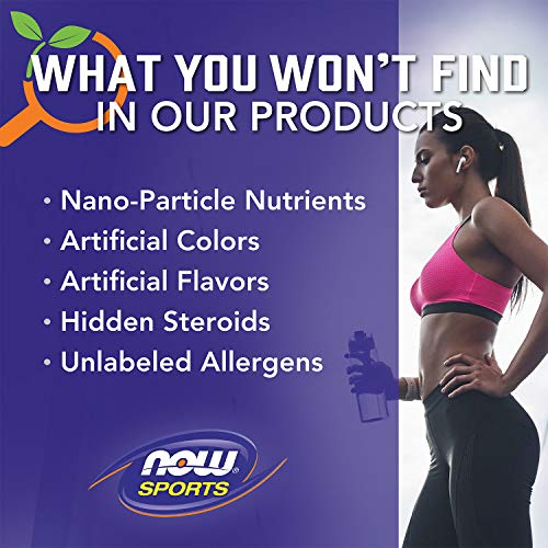 NOW Sports Nutrition, Whey Protein Isolate, 25 g With BCAAs, Unflavored Powder NOW buy supplements canada