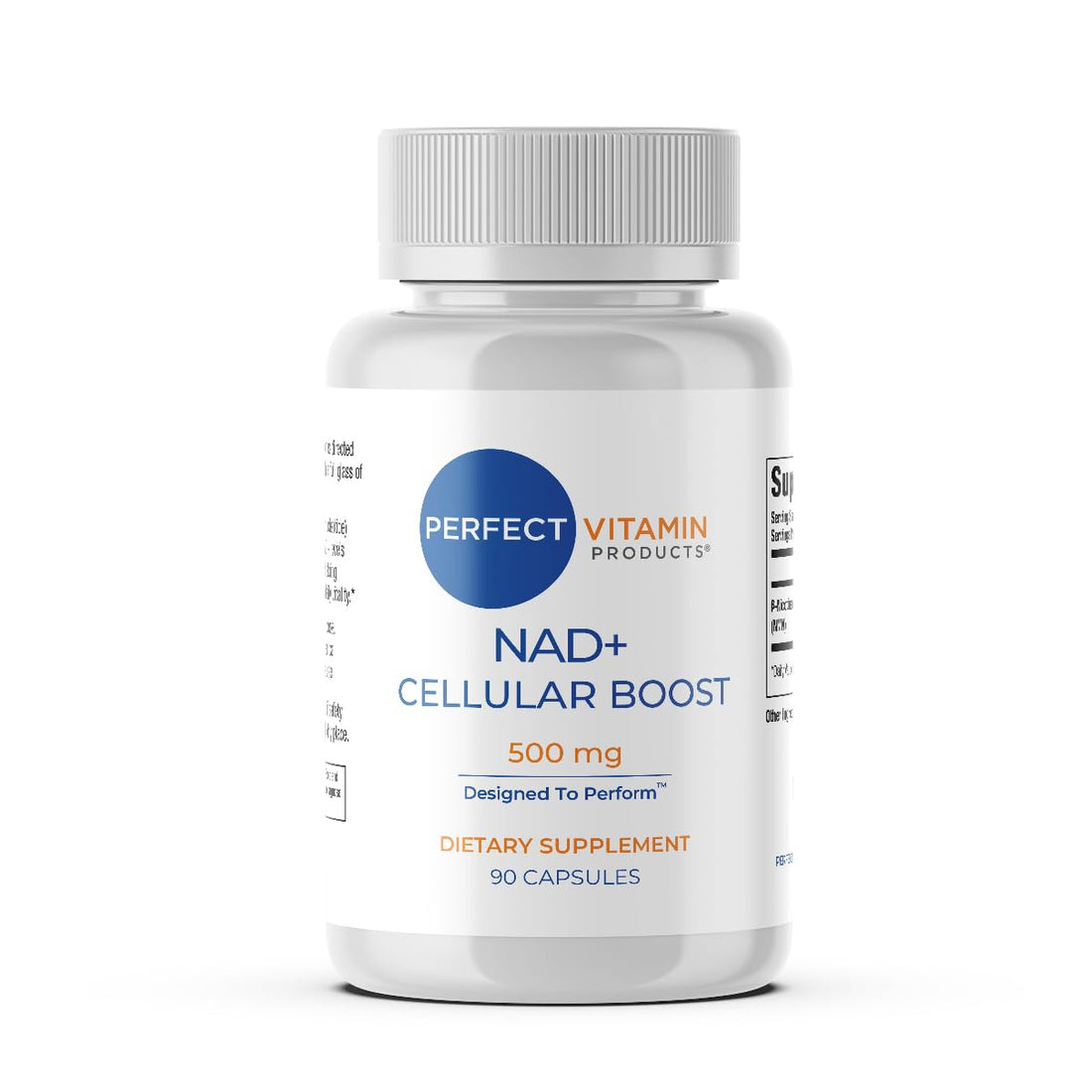 Perfect Vitamin Products NAD+ Cellular Boost – 500mg NMN Supplement for NAD+ Support, Cellular Energy, Brain Clarity & Anti-Aging – Longevity & Recovery Support – 90 Vegan Capsules (30 Servings) Perfect Vitamin Products buy supplements canada