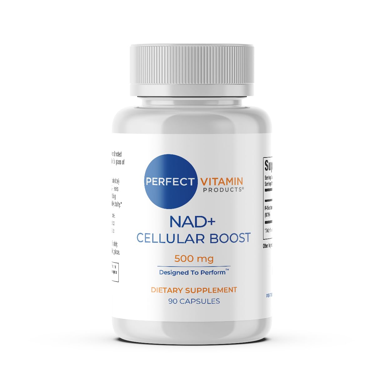 Perfect Vitamin Products NAD+ Cellular Boost – 500mg NMN Supplement for NAD+ Support, Cellular Energy, Brain Clarity & Anti-Aging – Longevity & Recovery Support – 90 Vegan Capsules (30 Servings) Perfect Vitamin Products buy supplements canada
