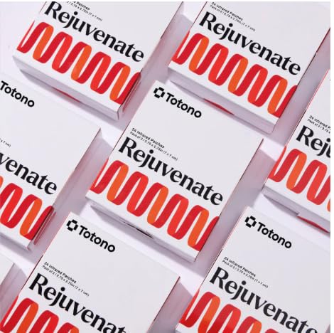 Totono Infrared Therapy Patches – 24 Far‑Infrared Bioceramic Patches (24 Pack) – Drug-Free, Portable, Essential Oil‑Infused for Muscles & Joints Totono buy supplements canada