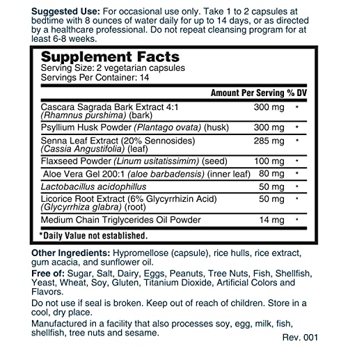 Nature's Lab Gold 14 Day Colon Cleanse* - Blend of Probiotics, Fiber, Flavonoids Nature's Lab buy supplements canada