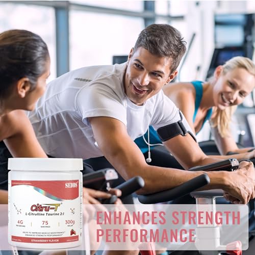 SEDDS Strawberry-Flavored L-Citrulline Taurine 2:1, L Citrulline Powder, Unflavored Vegan SEDDS buy supplements canada
