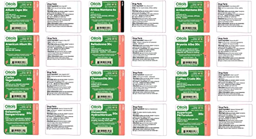 OLLOIS Homeopathy 20-Remedy Starter Kit (Organic & Lactose-Free OLLOÏS buy supplements canada