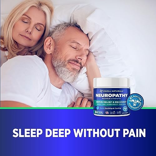 OWELL NATURALS Neuropathy Nerve Relief Cream - Maximum Strength Relief Cream for OWELL NATURALS buy supplements canada