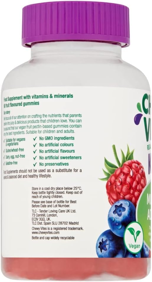 Chewy Vites Kids Multivitamin Advance 60 Gummy Vitamins | 11 Essential Nutrients CHEWY VITES buy supplements canada
