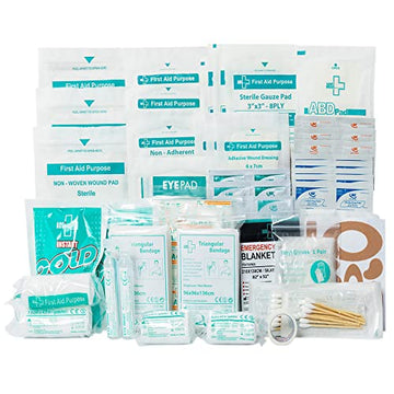 General Medi 160 Piece First Aid Kit Bag Refill Kit - Includes Eyewash, Instant Cold Pack General Medi buy supplements canada