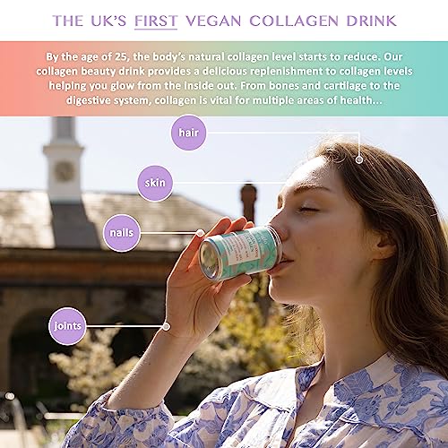 Eauglo- Cucumber & Watermelon Vegan Collagen Beauty Drink, Anti-Ageing & Radiant Skin EauGlo buy supplements canada