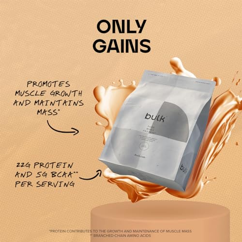 Bulk Pure Whey Protein Powder Shake, Salted Caramel, 500 g, Packaging May Vary Bulk buy supplements canada