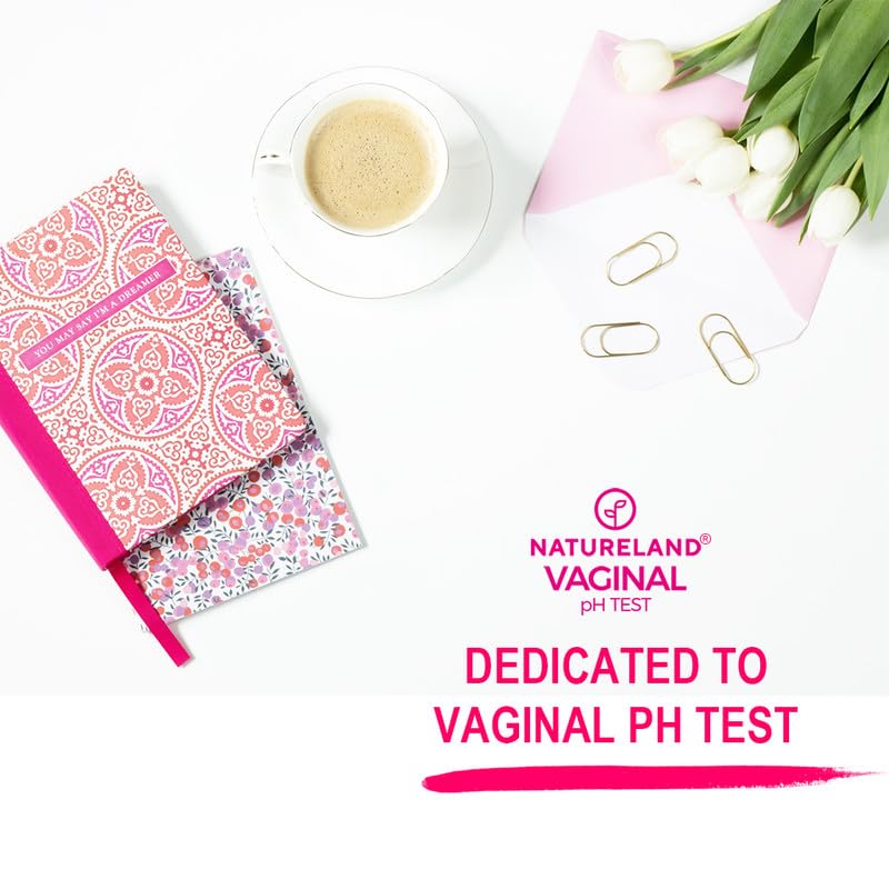 Natureland Vaginal Health pH Test Strips, Feminine pH Test, Value Pack Natureland buy supplements canada