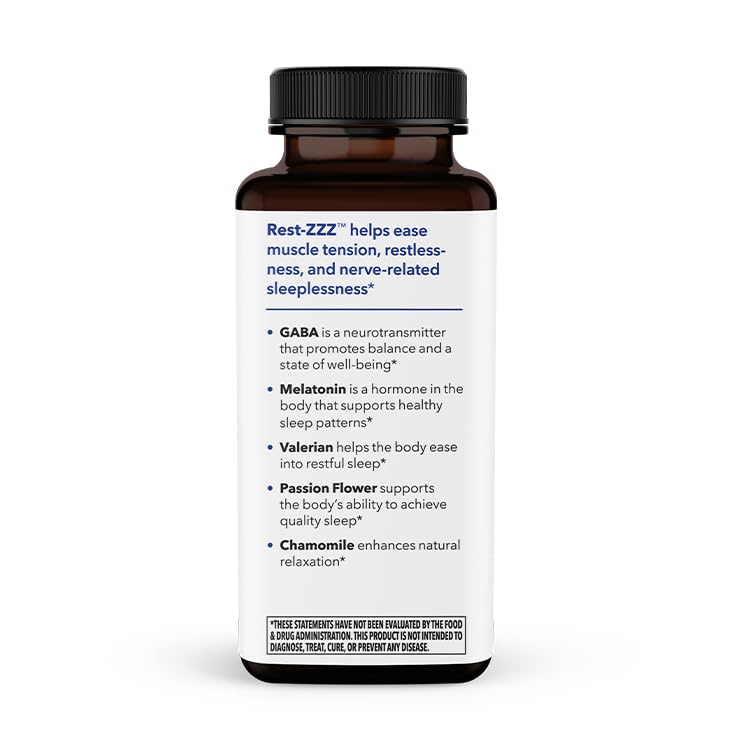 Rest-ZZZ - Powerful Sleep Support Supplement - Fall Asleep & Stay Asleep - Calms Nervous System LifeSeasons buy supplements canada