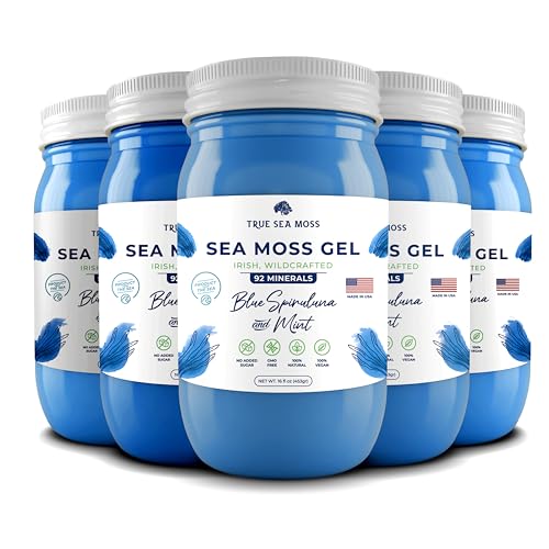 TrueSeaMoss Wildcrafted Irish Sea Moss Gel – Nutritious Raw Seamoss Rich in Minerals TrueSeaMoss buy supplements canada