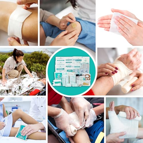 General Medi 160 Piece First Aid Kit Bag Refill Kit - Includes Eyewash, Instant Cold Pack General Medi buy supplements canada