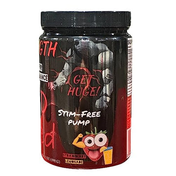Yep Strength Stupid Pumped (Strawberry Lemonade) Yep Strength buy supplements canada
