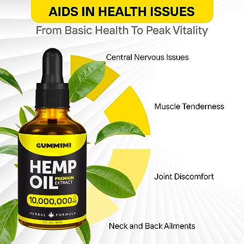 GummiMi Оrganic Hеmp Oil 10 000 000 mg - Natural Drops - Rich in Vitamins B, C, E GummiMi buy supplements canada