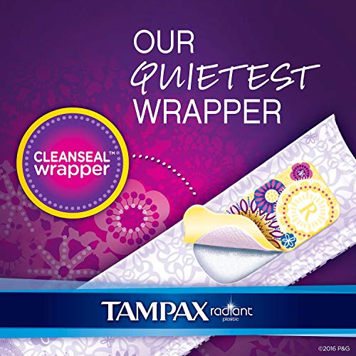 Tampax 29936 Radiant Tampons Regular Super, 84 Count (Pack of 1) Tampax buy supplements canada