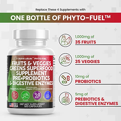Fruits and Veggies Supplement Reds & Green Superfood - A Natural Balan Clean Nutraceuticals buy supplements canada