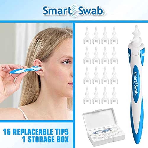Smart Swab - Spiral Ear Cleanser - Earwax Remover Tool - 16 Replaceable ND products buy supplements canada