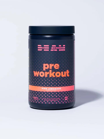 BEAM Be Amazing Vegan Pre-Workout Powder | Energy Booster Powdered Drink with All BEAM buy supplements canada