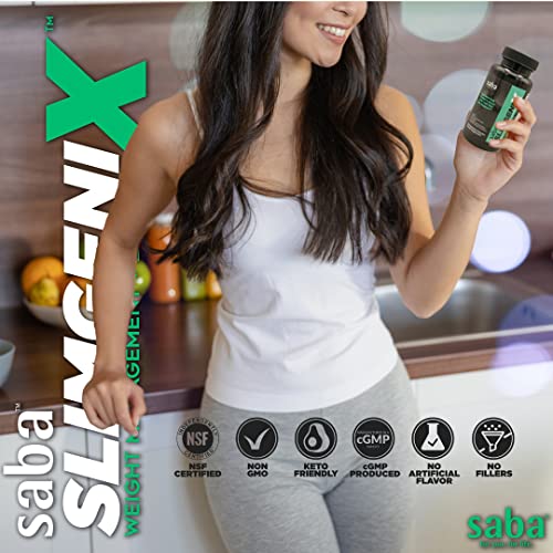 Saba SlimGenix -Energy, Weight Management, Appetite Control, Focus, Fat Burner Saba buy supplements canada