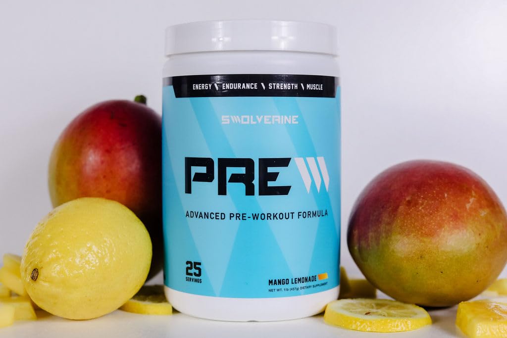 Swolverine PRE-Workout | Citrulline Malate, Carnosyn Beta Alanine, Carnitine, Ginseng Swolverine buy supplements canada
