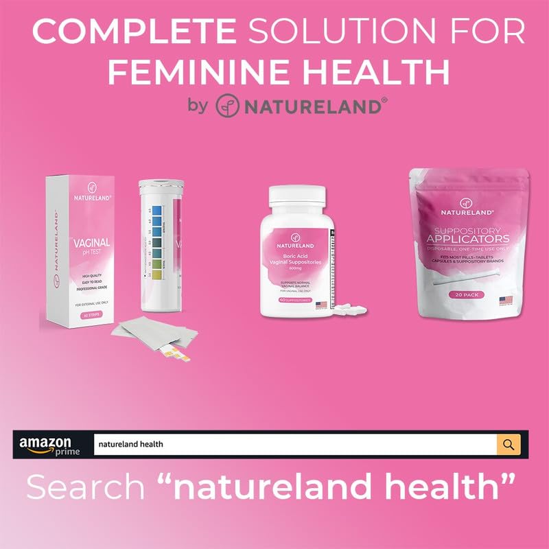 Natureland [10 Pack] Vaginal Suppository Applicators for Women, Soft Tip Auxiliary Tool for Pills Natureland buy supplements canada