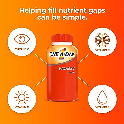 ONE A DAY Womens Complete Daily Multivitamin with Vitamin A, B , C, D, and E, Calcium ONE A DAY buy supplements canada