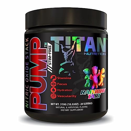 Pump- Nitric Oxide Boosting Stack Stim Free: Loaded with Citruline Malate for Maximum Titan Nutrition buy supplements canada