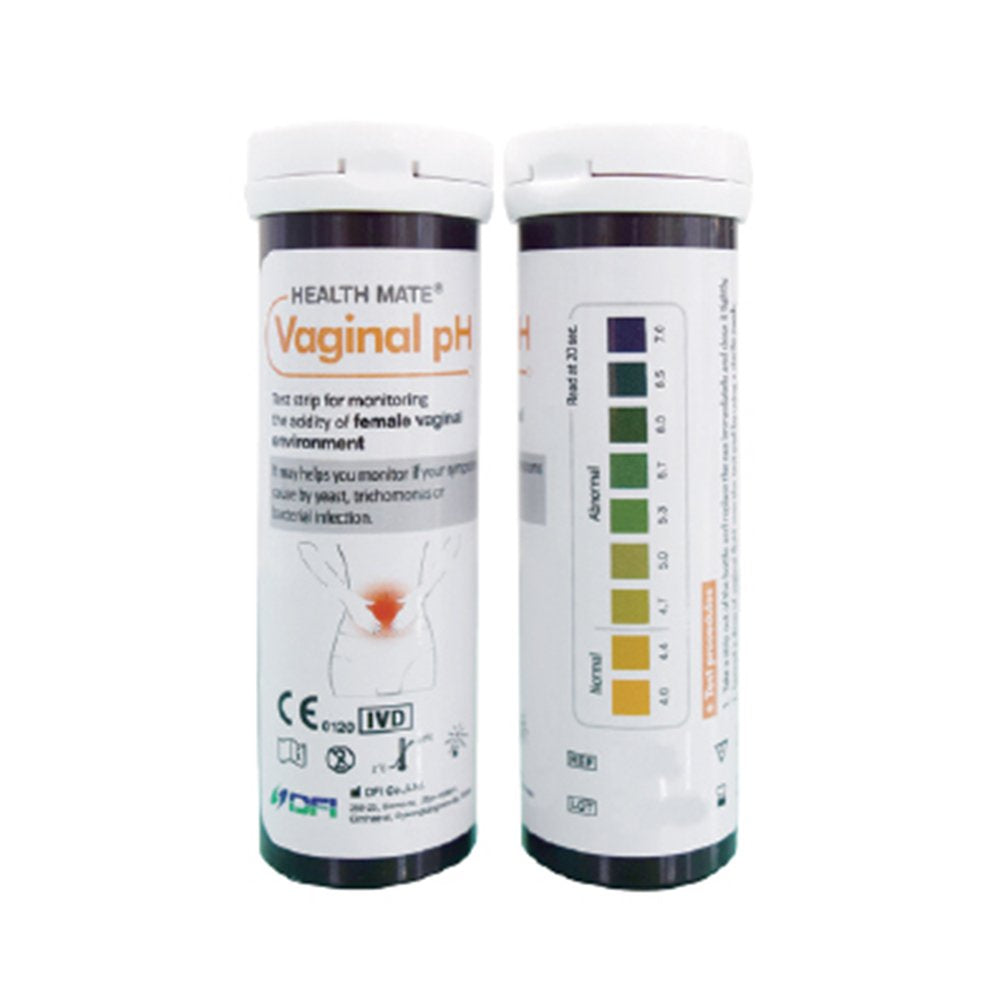 Vaginal Health pH Test Strips Without Swabs - Monitor Vaginal Intimate Health (Pack of 25) DFI buy supplements canada