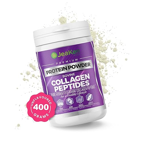 JeaKen - Unflavored Collagen Peptides Powder from Grass-Fed Bovine Sources - Sugar-Free Hydrolyzed Collagen JeaKen buy supplements canada