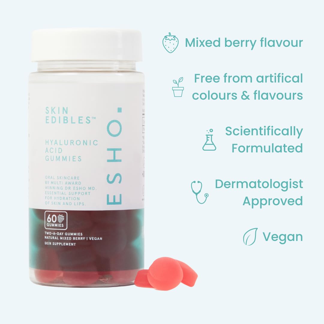 ESHO. Skin Edibles - Hyaluronic Acid-Infused Skin & Lip Care Gummies ESHO buy supplements canada
