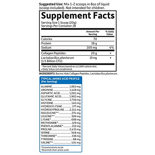 Garden of Life Grass Fed Collagen Peptides Powder – Unflavored Collagen Powder Garden of Life buy supplements canada