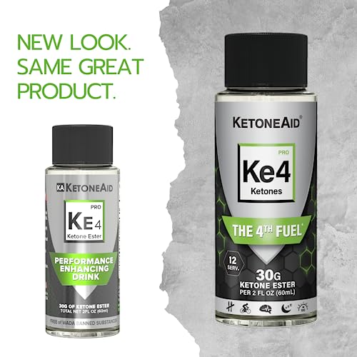 KetoneAid KE4 Pro Ketone Ester Drink | Not a Ketone Salt, No Sugar, No Caffeine KetoneAid buy supplements canada
