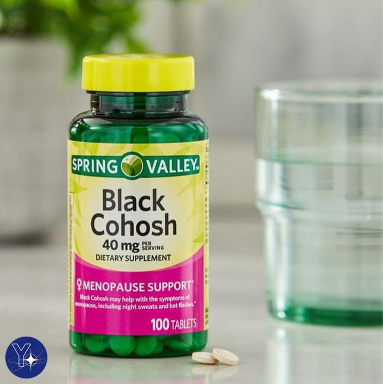 Black Cohosh Menopause Support Dietary Supplement Tablets Spring Valley YOLOMOLO buy supplements canada