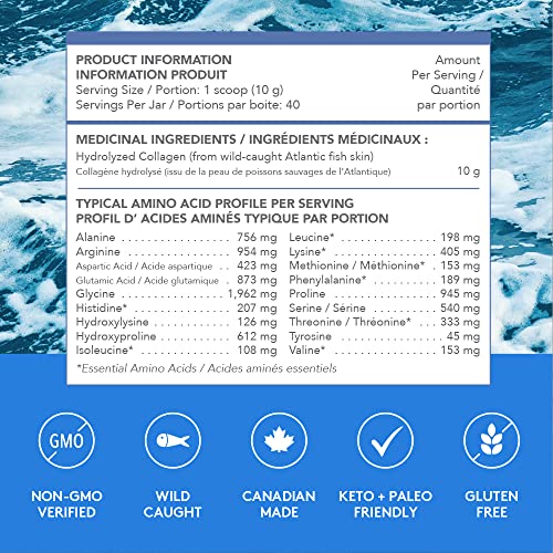 SPROOS - Marine Collagen - Beverage Powder - Hydrolised Collagen Peptides SPROOS buy supplements canada