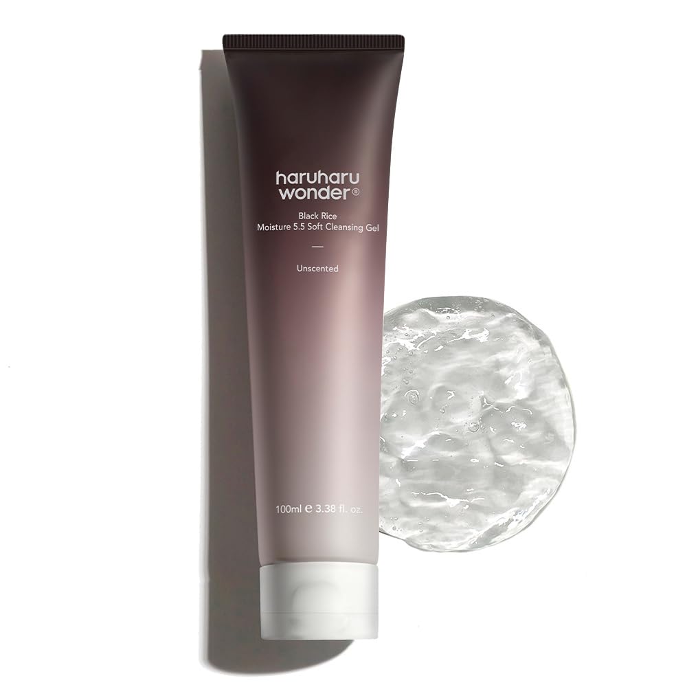 HARUHARU wonder Black Rice Moisture 5.5 Soft Cleansing Gel, Gentle Daily Cleanser, Low 5.5pH, Moisture Balance, Soap Free HARUHARU buy supplements canada