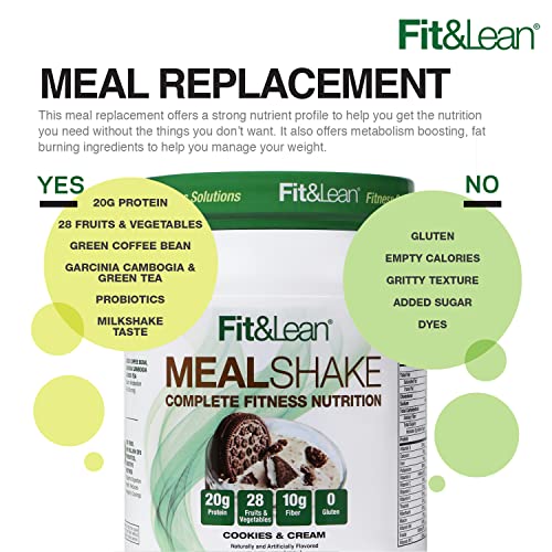 Fit & Lean Meal Shake, Fat Burning Meal Replacement, Meal Replacement with Protein Fit & Lean buy supplements canada