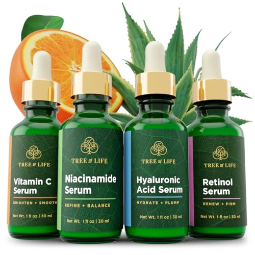 Tree of Life Advanced Regimen - 4ct x 1 Fl Oz - Niacinamide Serum (Refine) Tree of Life Beauty buy supplements canada