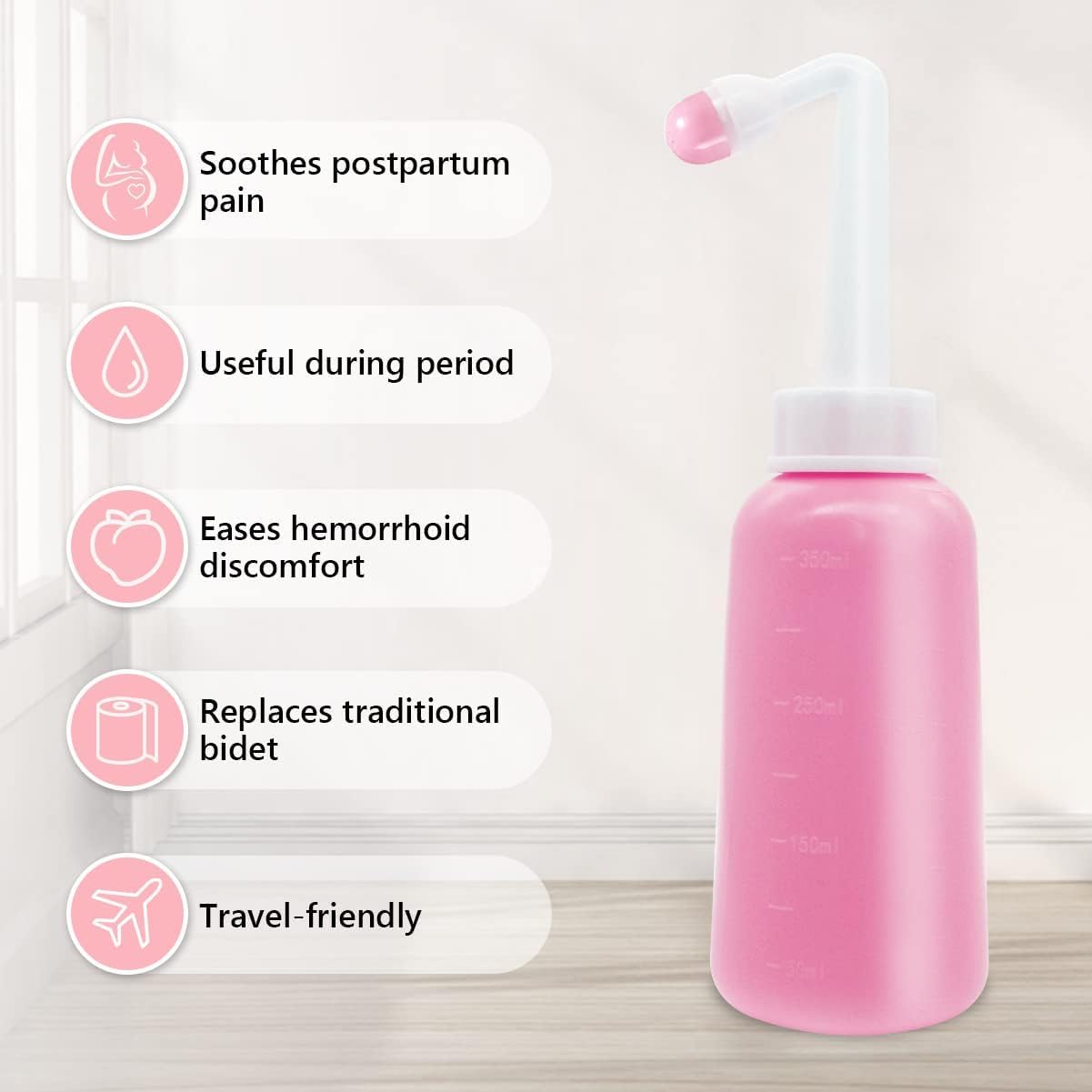Premium Peri Bottle for Postpartum Care | Upside Down Peri Bottle, Dermoplast Spray Showvigor buy supplements canada