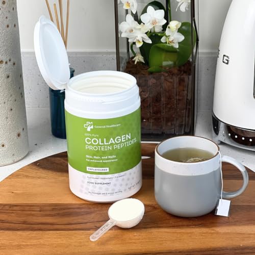 100% Pure Collagen Powder Protein Peptides - General Healthcare 300g Supplement General Healthcare buy supplements canada